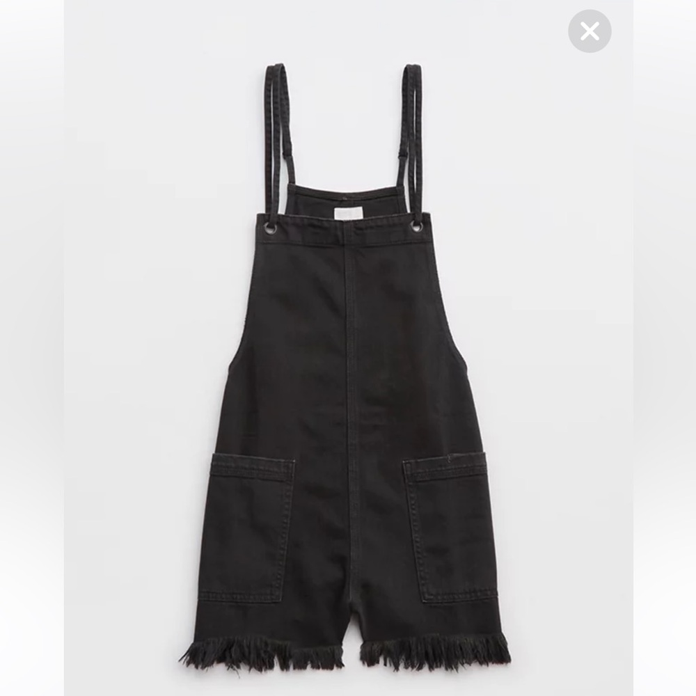 Aerie Double Strap Shortall - Picture 3 of 8